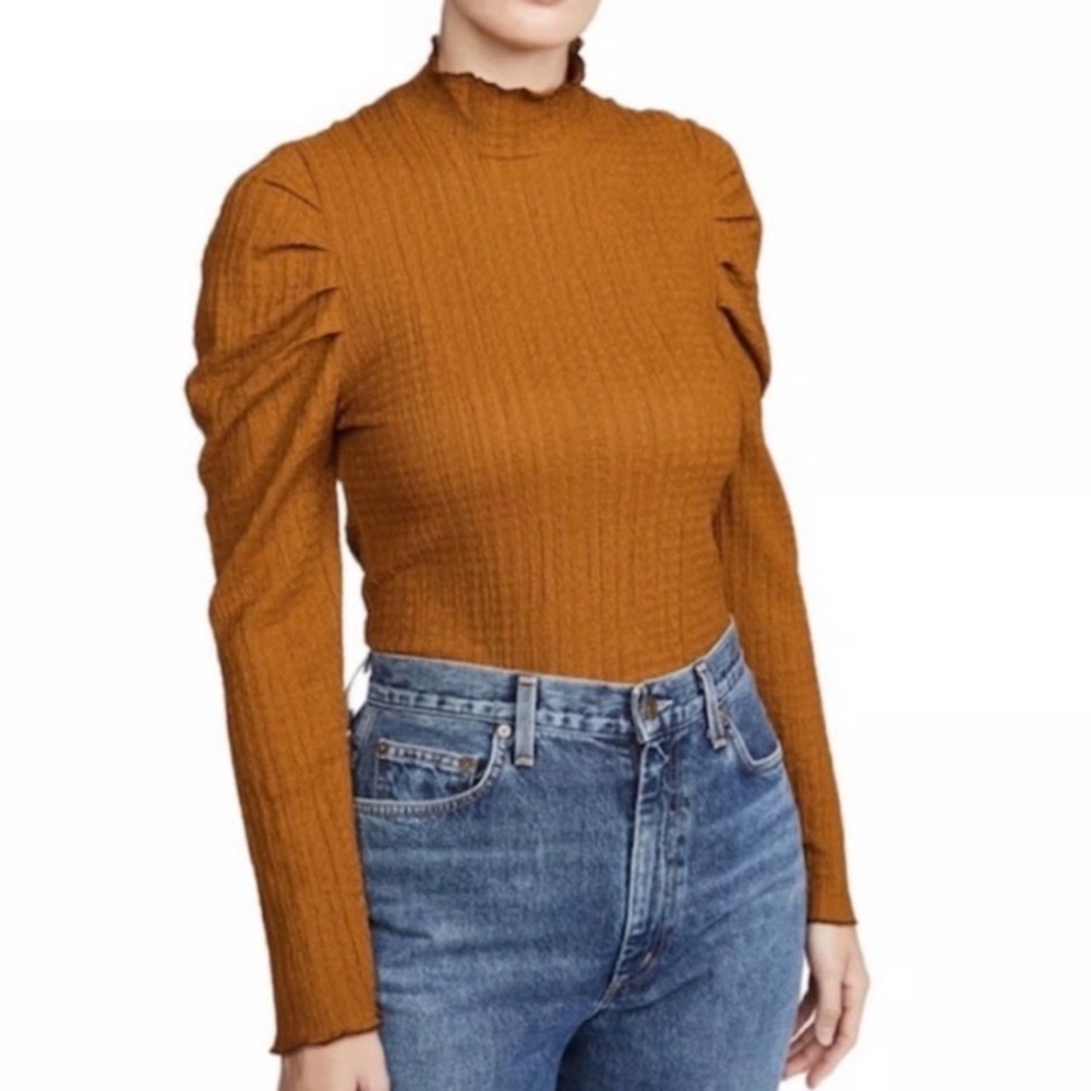 Free People Ela Turtleneck Long Sleeve Sized Medium Women’s